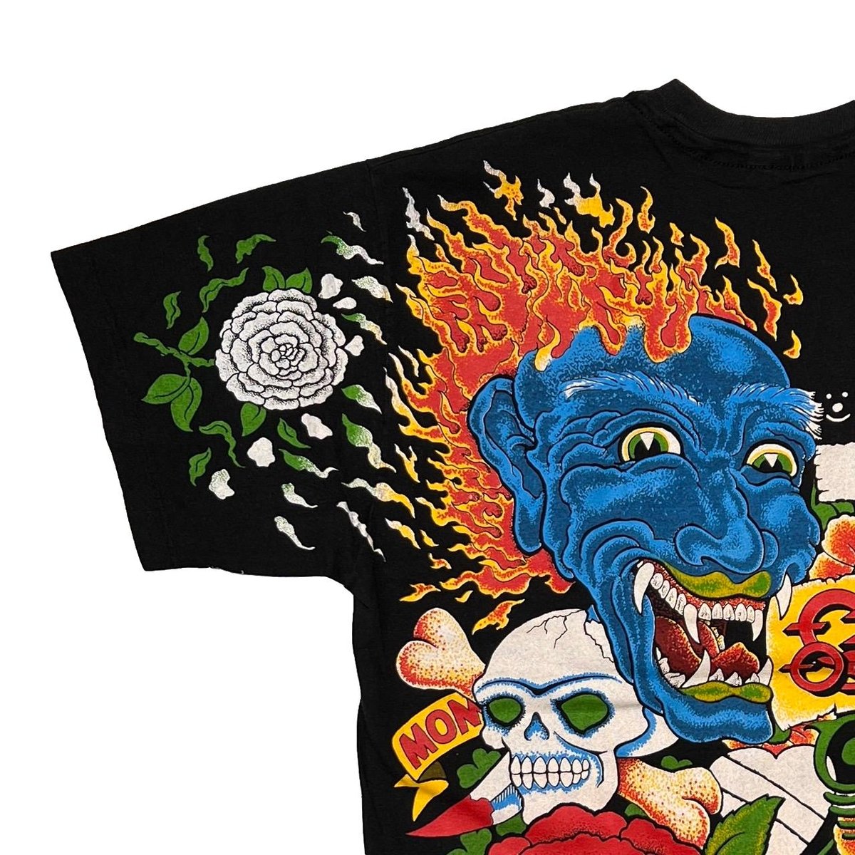 OZZY OSBOURNE TATTOO OVP HANES LARGE 3476 | gre