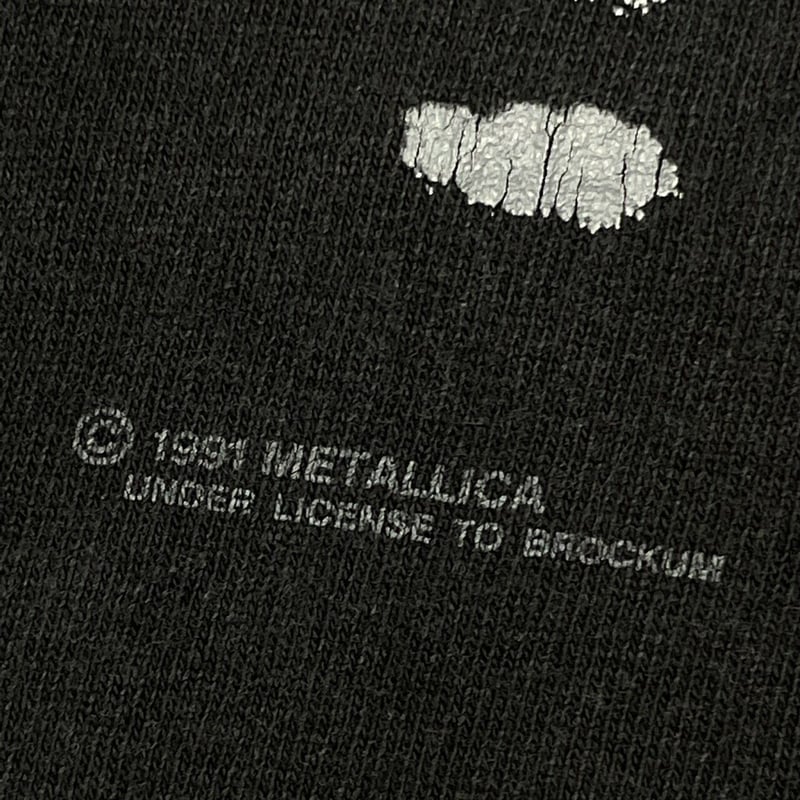 古*厨様 16メタリカ 91-92 TOUR SQUARE MEMEBR FAC METALLICA 91-92 TOUR SQUARE MEMEBR FACE TEE XL