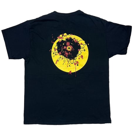 OLD&VINTAGE GUN SHOT SMILE BLACK FRUIT OF THE LOOM XL 0457