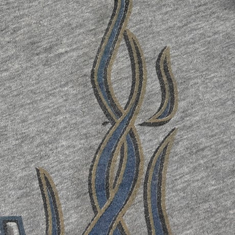 HARLEY DAVIDSON FRONT V FLAME SALTLAKESITY UTAH LS ASH GREY XL 7924