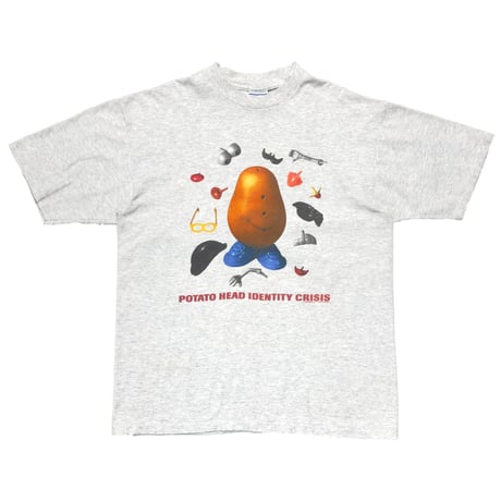 POTATO HEAD IDENTITY CRISIS 1995 ASH GREY ALL SPORT XL 8901