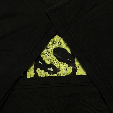MISFITS 1997 HUGE SKULL BLACK/GREEN XL 3964