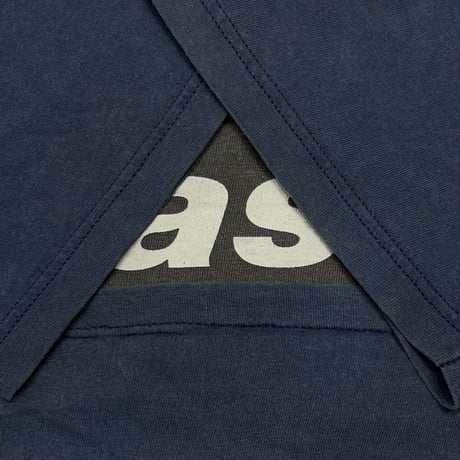 OASIS UNION JACK LOGO NAVY HANES LARGE 6279