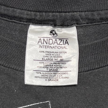 M.C.ESCHER ART FAKE PICTURE BLACK ANDAZIA XL 0969