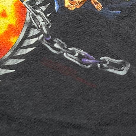 MEGADETH FLAMING SKULL BROCKUM LARGE 7732