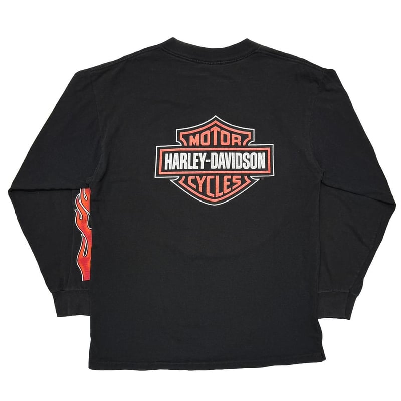 HARLEY DAVIDSON UNTAMED TIGER FLAME BACK EMBLEM