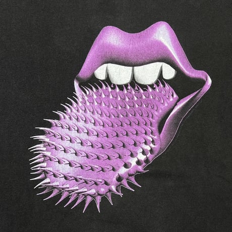 ROLLING STONES VOODOO LOUNGE PURPLE SPIKE TONGUE BROCKUM LARGE 1617