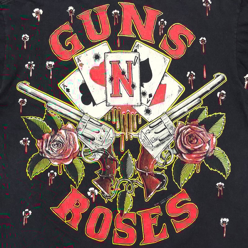 新品　GUNSN’ ROSES ガンズ 20〜30年前 Guns N' Roses ガンズ・アンド・ローゼス/NY,USA 1987