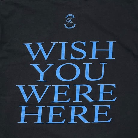 PINK FLOYD WISH YOU WERE HERE BACK TEXT BROCKUM XL 6085