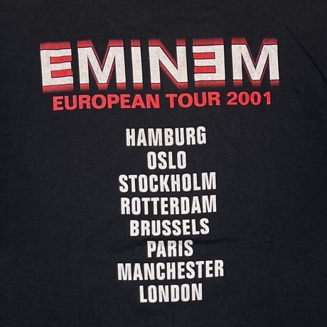 EMINEM EUROPEAN TOUR 2001 CHAINSAW SCREEN STARS LARGE 6922