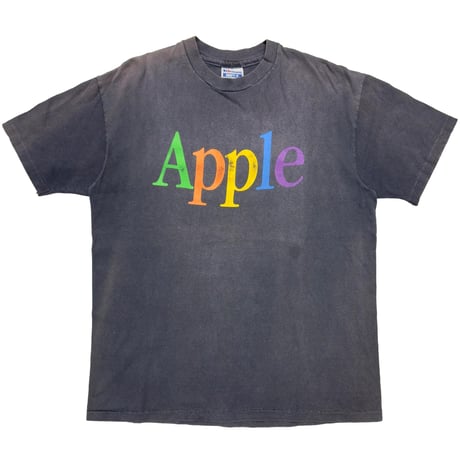 Apple TEXT LOGO Committed to Education Hanes XL 6712