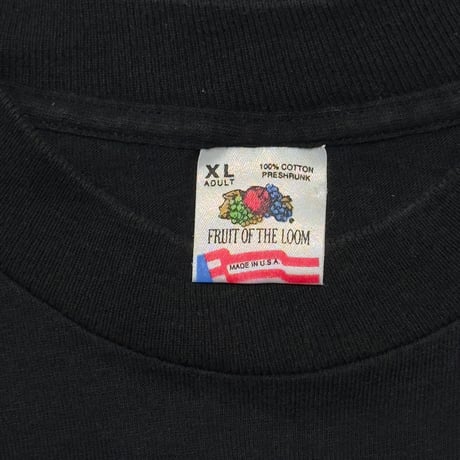 JURASSIC PARK RAP ATTACK FRUIT OF THE LOOM XL 8536