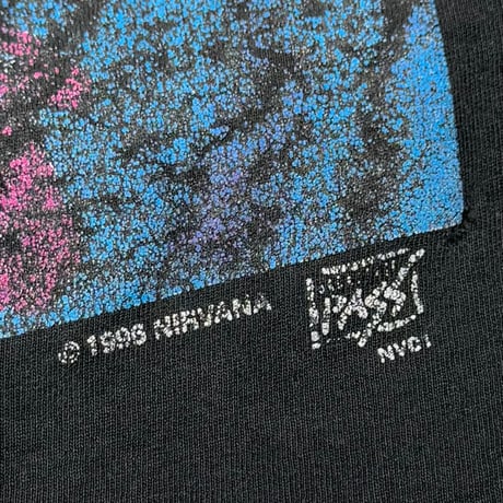 NIRVANA SLIVER BACKSTAGE PASS HANES XL 6554