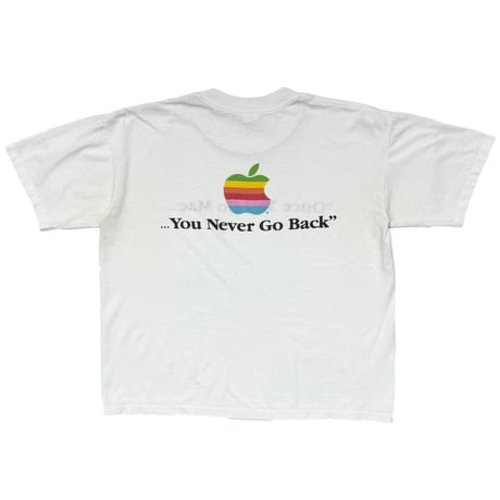 Apple ONCE YOU GO MAC WHITE BELTON LARGE 6688