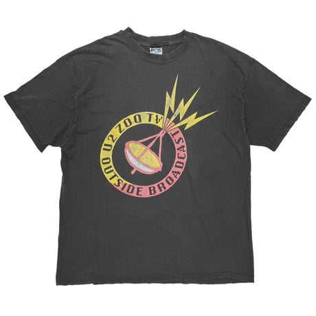 U2 ZOO TV OUTSIDE BROADCAST TOUR HANES XL 5144