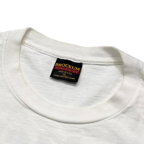 RANCID CAUTION GIVE 'EM THE BOOT WHITE BROCKUM XL 0567