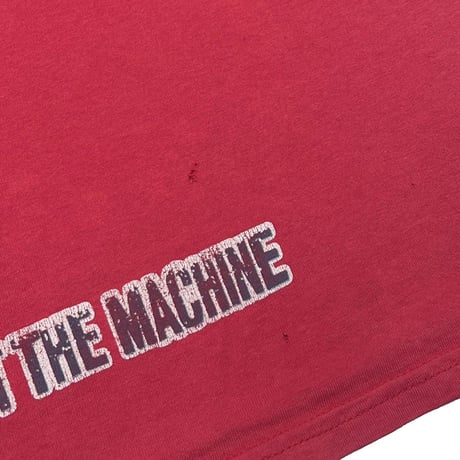 RAGE AGAINST THE MACHINE EVIL EMPIRE E LOGO RED GIANT BY TULTEX LARGE 8646