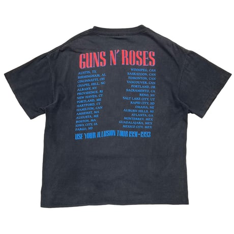 GUNS N' ROSES 1992 USE YOUR ILLUSION BROCKUM XL 5212