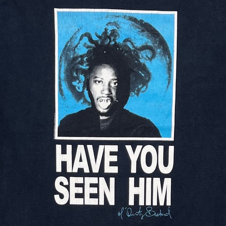 OL' DIRTY BASTARD HAVE YOU SEEN HIM NAVY FRUIT OF THE LOOM LARGE 1595