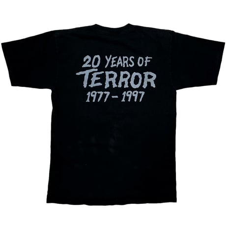MISFITS SKULL 20 YEARS OF TERROR 1977-1997 ALL SPORT LARGE 3493
