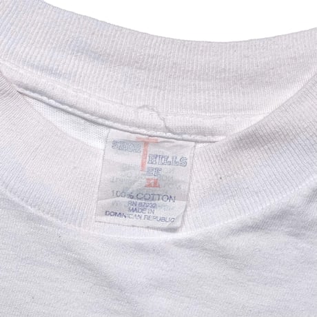 Budweiser 1993 Bud KING OF BEERS WHITE SHORT HILLS TEE XL 0534