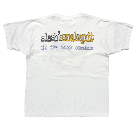 Slash's Snakepit 1995 it's five o'clock somewhere WHITE EURO XL 9087