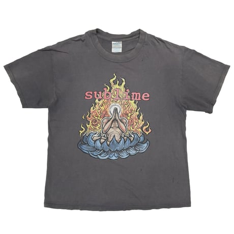 sublime FLAMING LOTUS CHARCOAL M&O LARGE 0056