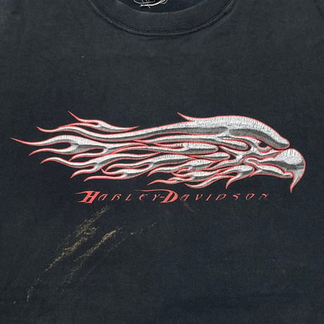 HARLEY DAVIDSON FLAME EAGLE ANCHORAGE ALASKA LS LARGE 8151