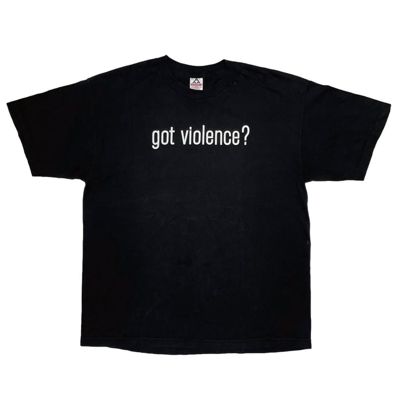ミュージシャン MARILYN MANSON got violence? Vintage Marilyn Manson Got Violence? Long Sleeve Band Tee