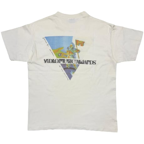 MTV 1993 VIDEO MUSIC AWARDS STAFF WHITE GIANT BY TEEJAYS XL 8007