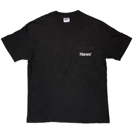 Hanes LOGO POCKET TEE Hanes LARGE 0639