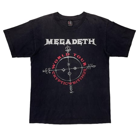 MEGADETH CRYPTICWRITING WORLD TOUR 1998 GIANT LARGE 0555
