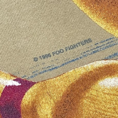 FOO FIGHTERS 1996 TOUR BEIGE ANVIL XL 2600