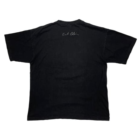 NIRVANA KURT COBAIN MEMORIAL BLACK GIANT XL 2738