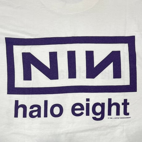 NINE INCH NAILS 1994 halo eight the downward spiral WHITE ALL SPORT XXL 4705