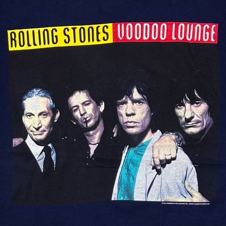 ROLLING STONES VOODOO LOUNGE Budweiser 94/95 NAVY BROCKUM LARGE 8175