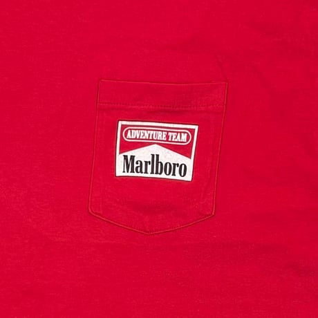 Marlboro LIZARD ROCK POCKET TEE RED HANES XL 1290