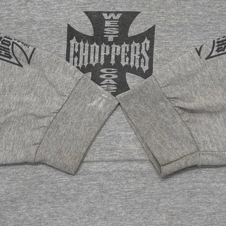 WEST COAST CHOPPERS	IRON CROSS LONG BEACH CA ASH GREY LARGE 8454