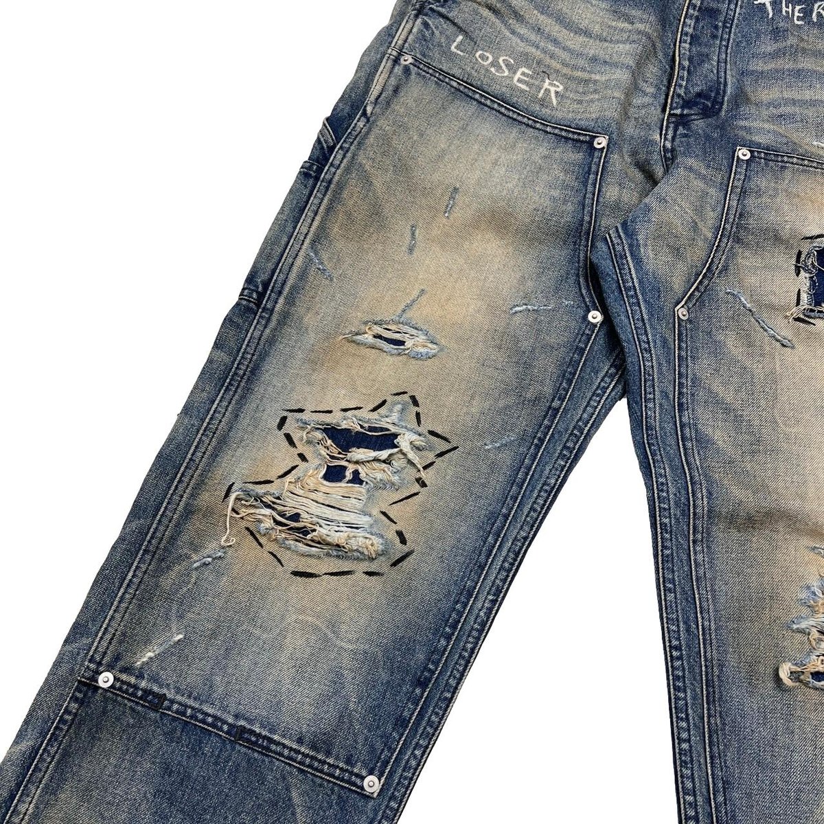 greatLAnd ORIGINAL HATE WORK DOUBLE KNEE DENIM