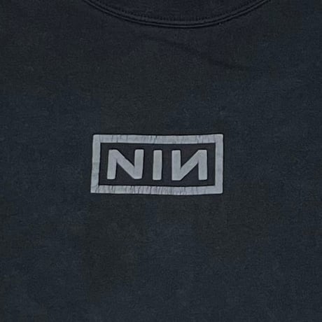 NINE INCH NAILS BOX LOGO TOO FUCKED UP FRAGILITY LS ALL SPORT LARGE 1874