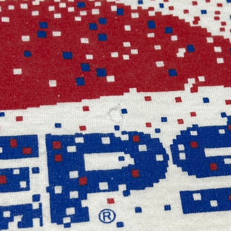 PEPSI DIGITAL DOT LOGO WHITE TEE JAYS HEF-T XL 7293