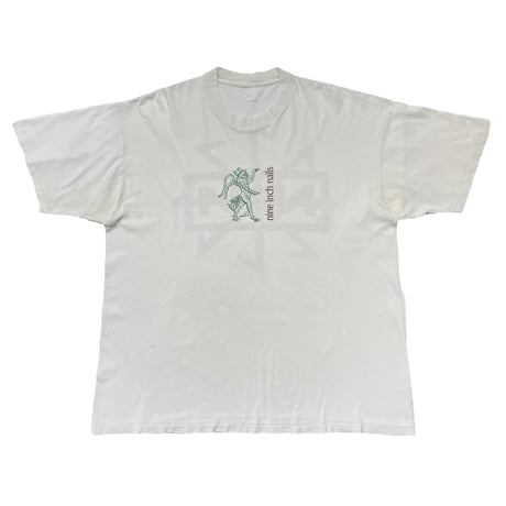 NINE INCH NAILS GRIFFIN DEVIL TOUR WHITE FITS XL 6154