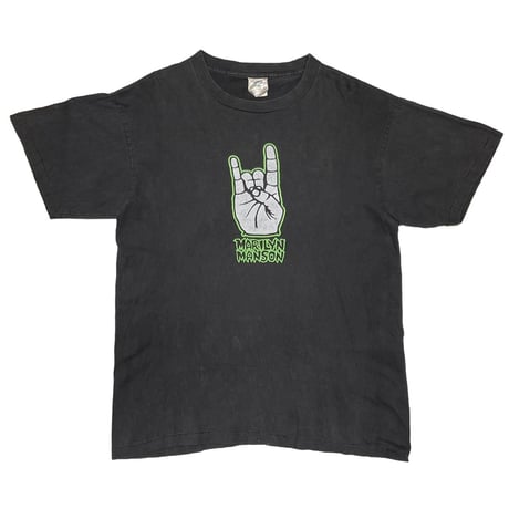 MARILYN MANSON HAND SIGN WE HATE LOVE WE LOVE HATE WINTERLAND LARGE 9266