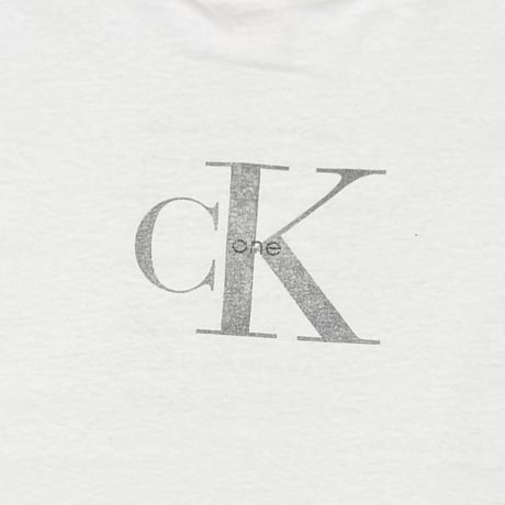 CALVIN KLEIN CK ONE LOGO WHITE XL 0695