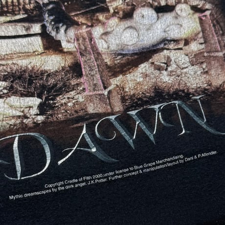CRADLE OF FILTH CTHULHU DAWN LS SCREEN STARS XL 6562