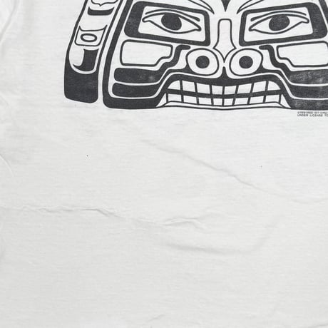 RED HOT CHILI PEPPERS 1991 AZTEC WHITE giant BY TEE JAYS LARGE 8186