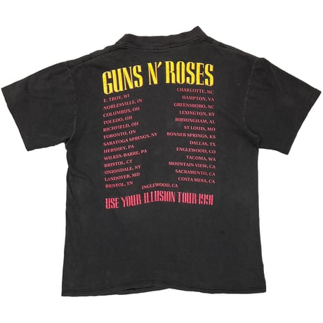 GUNS N' ROSES USE YOUR ILLUSION TOUR 1991 BROCKUM LARGE 5178