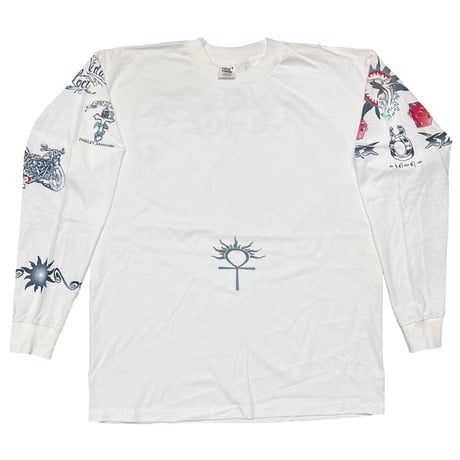 DENNIS RODMAN TATTOO LS WHITE XL 0302