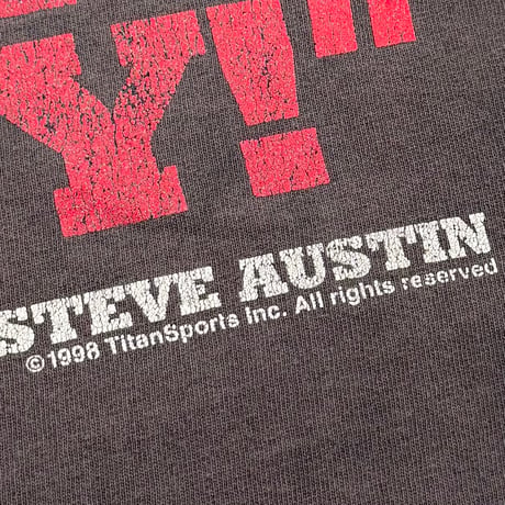 STONE COLD AUSTIN 3:16 DON'T TRUST ANYBODY! WWF SOFTEE XL 3208