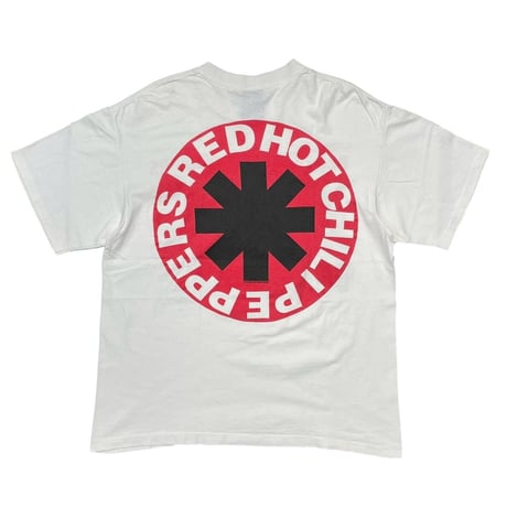 RED HOT CHILI PEPPERS RHCP 1990 PORTRAIT TEE WHITE GIANT BY TEEJAYS XL 6719